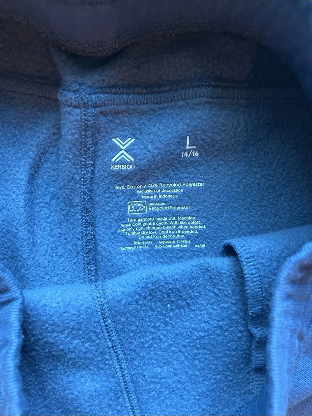 Xersion brand jcpenney